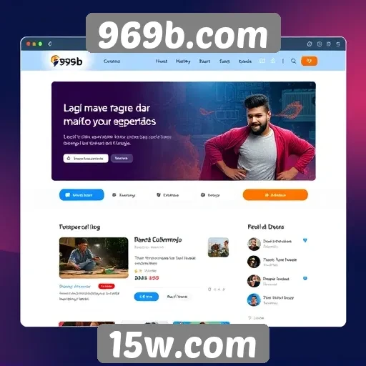 Análise da interface do usuário no 969b.com